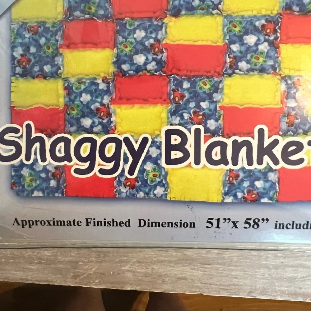 NEW SHAGGY BLANKET KIT 51